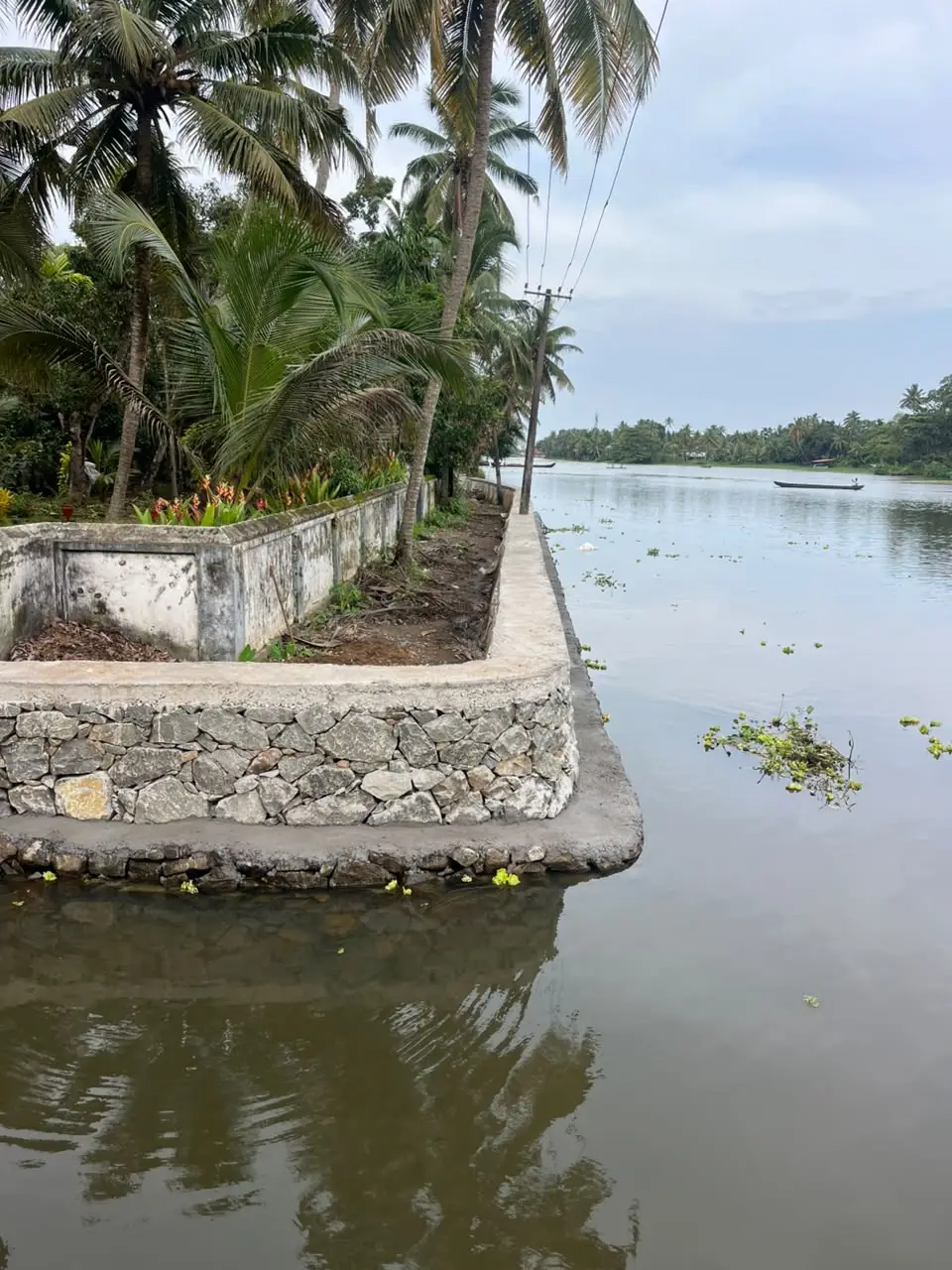 River bank protection work- changanasery-Kavalam